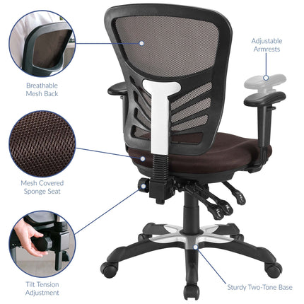 Modway EEI-757 Articulate Mesh Office Chair Modway