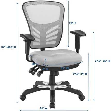 Modway EEI-757 Articulate Mesh Office Chair Modway