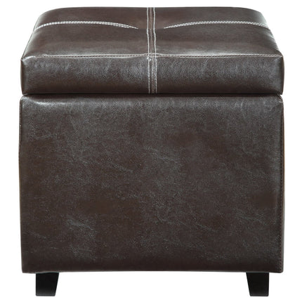 Modway EEI-814 Treasure Upholstered Vinyl Ottoman Modway