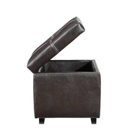 Modway EEI-814 Treasure Upholstered Vinyl Ottoman Modway