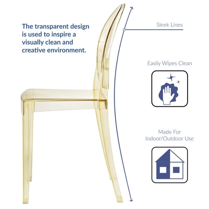Modway EEI-906 Casper Dining Chairs Set of 2 Modway