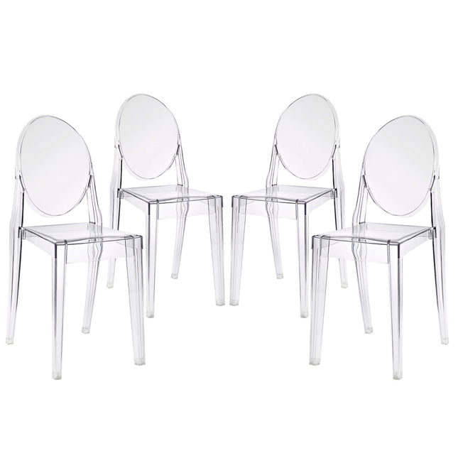 Modway EEI-908 Casper Dining Chairs Set of 4 Modway