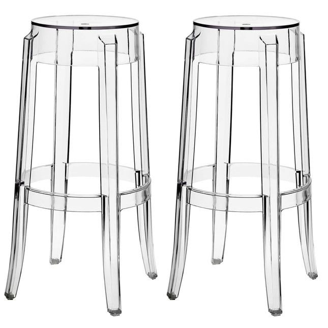 Modway EEI-909 Casper Bar Stool Backless Set of 2 Modway