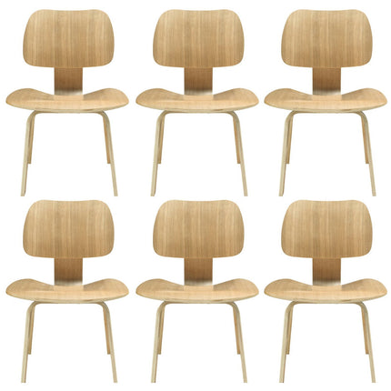 Modway EEI-910 Fathom Dining Chairs Set of 6 Modway