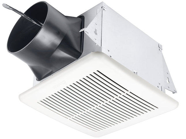 Delta Breez Elite Series 110 CFM Ceiling Bathroom Exhaust Fan with Adjustable High Speed, ELT80-110 Plaza Home Decor