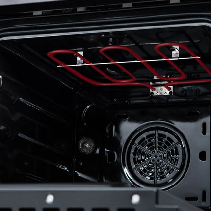 Forno Loiano 24 Inch Freestanding Electric Range in Black FORNO