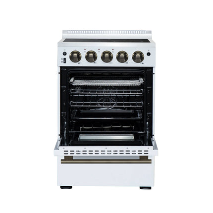 Forno Loiano 24 Inch Freestanding Electric Range in White FORNO