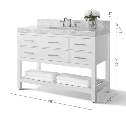 Elizabeth 48" Bath Vanity Set Ancerre Designs