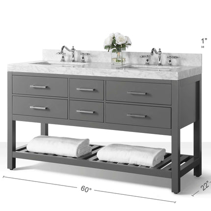 Elizabeth 60" Bath Vanity Set Ancerre Designs