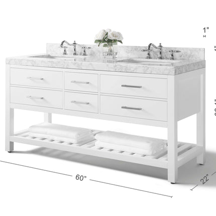Elizabeth 60" Bath Vanity Set Ancerre Designs