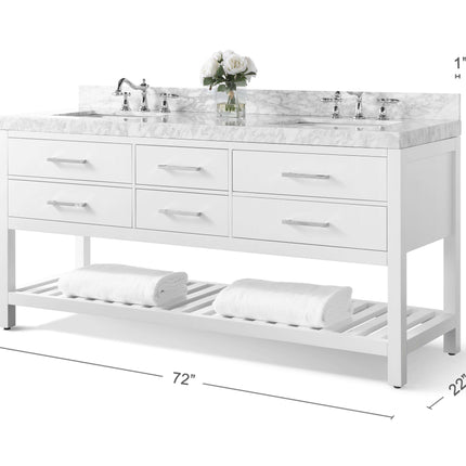 Elizabeth 72" Bath Vanity Set Ancerre Designs