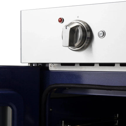 Forno Gallico 30-Inch Electric French Door Wall Oven, Stainless Steel, True Convection, Air Fry, Self-Cleaning FORNO