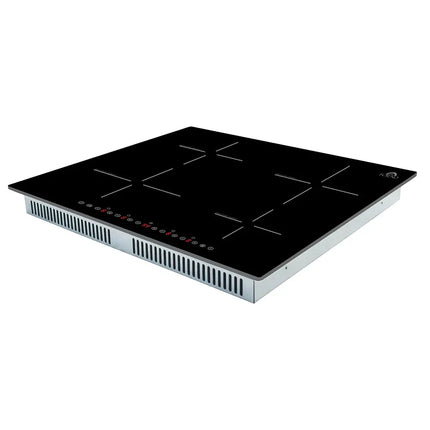 Forno Parco 24-Inch Induction Cooktop, 4 Zones, 7,200W Total Power, Touch Control, 9 Power Levels, Booster Function FORNO