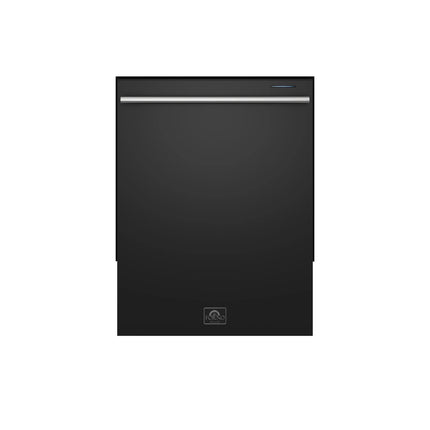 Forno Pozzo 24-Inch Built-In Tall Tub Top Control Dishwasher, Black, 49 dBA, Soil-Sensing Capable, ENERGY STAR FORNO