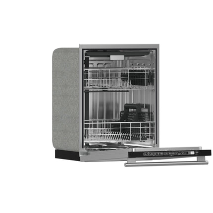 Forno Pozzo 24-Inch Built-In Tall Tub Top Control Dishwasher, Stainless Steel, 49 dBA, ENERGY STAR Certified FORNO
