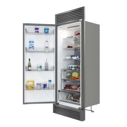 Forno Maderno 2-28-Inch Wide Convertible Refrigerator/Freezer, Decorative Trim, 27.2 cu.ft, 84-Inch High, ENERGY STAR Certified FORNO
