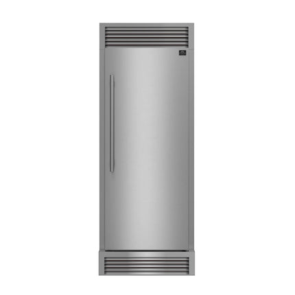 Forno Maderno 28-Inch Built-In Convertible Refrigerator, 13.6 cu.ft, Right Swing, Decorative Grill, ENERGY STAR Certified FORNO