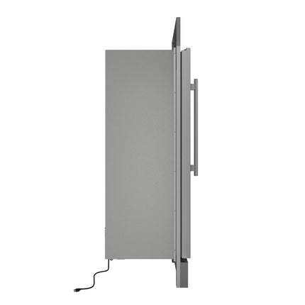 Forno Maderno 28-Inch Built-In Convertible Refrigerator, 13.6 cu.ft, Right Swing, Decorative Grill, ENERGY STAR Certified FORNO