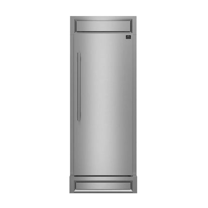 Forno Maderno 28-Inch Built-In Convertible Refrigerator, 13.6 cu.ft, Right Swing, Decorative Grill, ENERGY STAR Certified FORNO