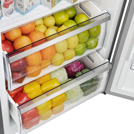 Forno Maderno 2-28-Inch Wide Convertible Refrigerator/Freezer, Decorative Trim, 27.2 cu.ft, 84-Inch High, ENERGY STAR Certified FORNO
