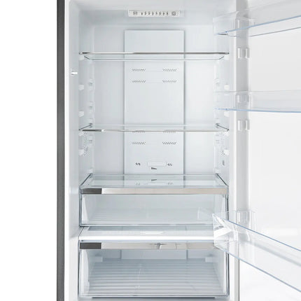 Forno Guardia 46.8-Inch Double Bottom Freezer Refrigerators, Total Capacity 21.6 cu.ft, ENERGY STAR Certified FORNO