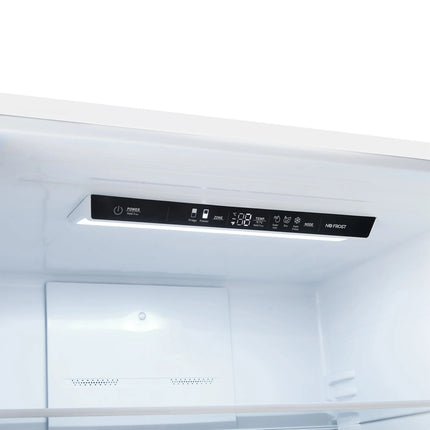 Forno Milano 2-Piece 62-Inch Freestanding Dual Bottom Freezer Refrigerator, White – 34.4 cu.ft, Touch Control, Ice Maker FORNO