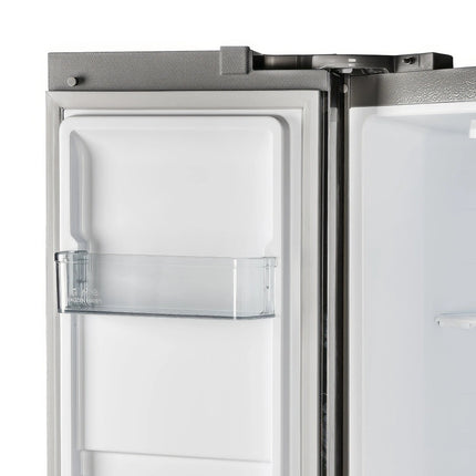 Forno Salerno 33-Inch Side-by-Side Stainless Steel Refrigerator, 15.6 cu.ft, ENERGY STAR Certified FORNO