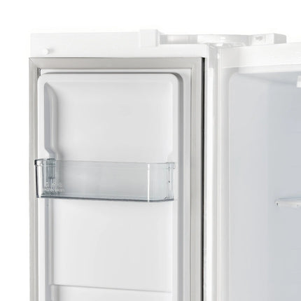 Forno Salerno Espresso 33-Inch White Side-by-Side Refrigerator, 15.6 Cu. Ft., Energy-Efficient, No Frost, Modern Design FORNO