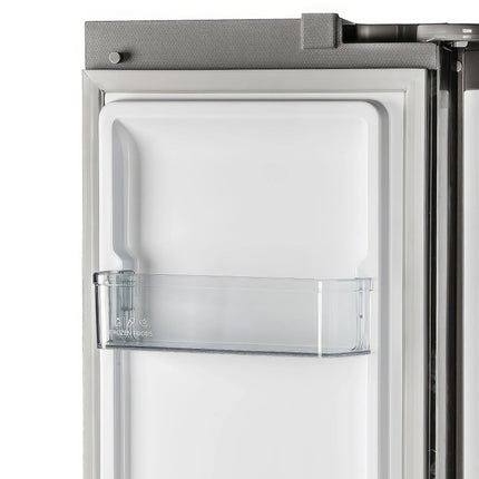 Forno Salerno 37-Inch Built-In Stainless Steel Refrigerator, 15.6 cu.ft, Modern Decorative Grill, ENERGY STAR Certified FORNO