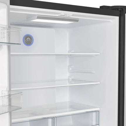 Forno Moena Espresso 36-Inch Black French Door Refrigerator, 19.2 Cu. Ft., Frost-Free, Automatic Ice Maker, ENERGY STAR Certified FORNO