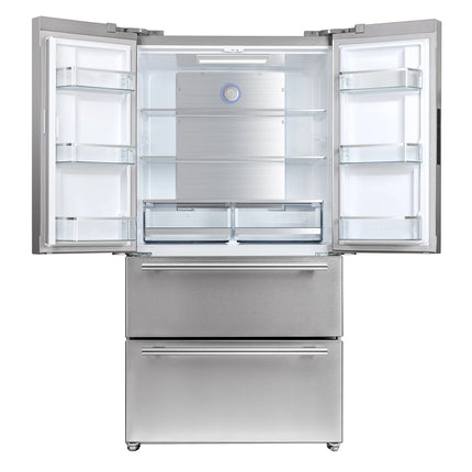 FORNO Premium 3-Piece Kitchen Bundle - 36" Gas Range, French Door Refrigerator, Built-In Dishwasher, Stainless Steel - FBDL-009-01CAUS
FBDL-009-01CAUS FORNO