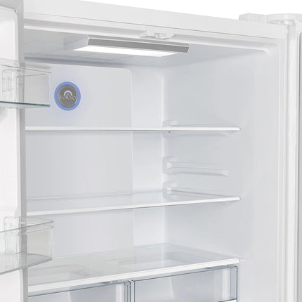 Forno Moena Espresso 36-Inch White French Door Refrigerator, 19.2 Cu. Ft., Frost-Free, Automatic Ice Maker, ENERGY STAR Certified FORNO