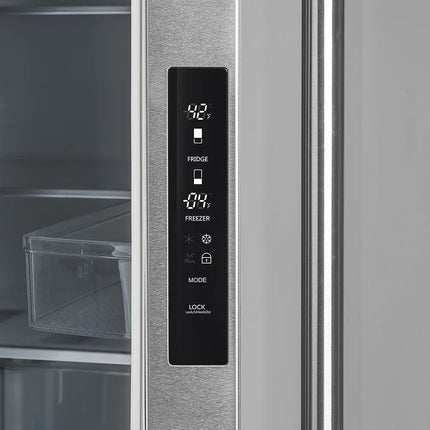 Forno Moena 40-Inch French Door Refrigerator, Stainless Steel, 19.2 cu.ft, Decorative Grill, ENERGY STAR Certified FORNO