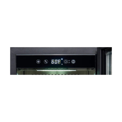 Forno Asciutto 16-Inch Dry Aging Cabinet, Stainless Steel 304, 2.65 cu.ft, LED Lighting, Adjustable Shelves FORNO