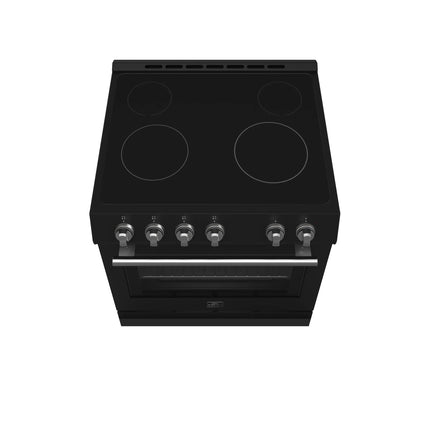Forno Leonardo Espresso 30-Inch Black Electric Range, True Convection, Energy Efficient FORNO