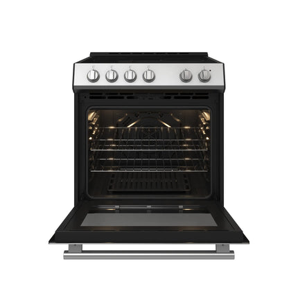 Forno Leonardo Espresso 30-Inch Stainless Steel Electric Range, True Convection, Energy Efficient FORNO