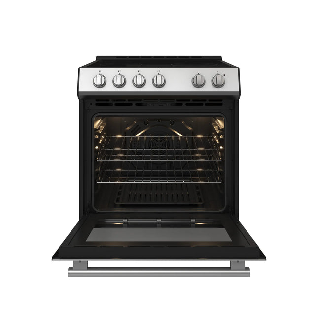 Forno Leonardo Espresso 30-Inch Stainless Steel Electric Range, True Convection, Energy Efficient FORNO