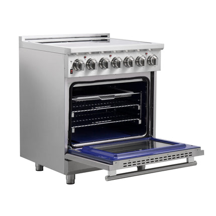 Forno Massimo 30-Inch Freestanding Electric Range, True Convection Oven FORNO