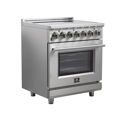 Forno Massimo 30-Inch Freestanding Electric Range, True Convection Oven FORNO