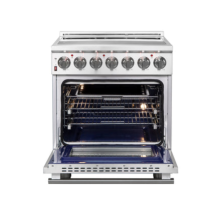 Forno Massimo 30-Inch Freestanding Electric Range, True Convection Oven FORNO