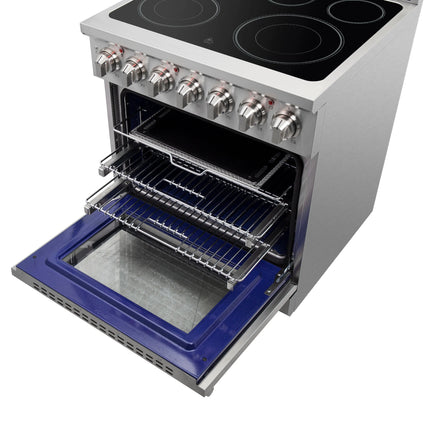 Forno Massimo 30-Inch Freestanding Electric Range, True Convection Oven FORNO