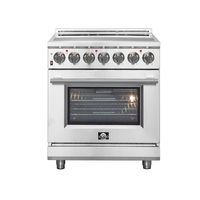 Forno Massimo 30-Inch Freestanding Electric Range, True Convection Oven FORNO