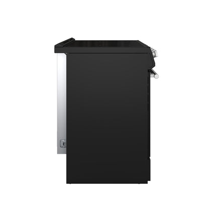 Forno Leonardo Espresso 30-Inch Black Electric Range, True Convection, Energy Efficient FORNO