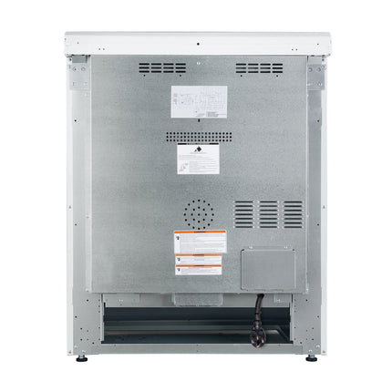 Forno Leonardo Espresso 30-Inch White Electric Range, True Convection, Energy Efficient FORNO