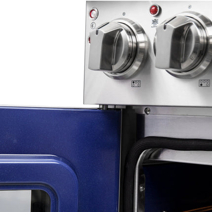 Forno Massimo 30-Inch Freestanding French Door Electric Range, True Convection Oven FORNO