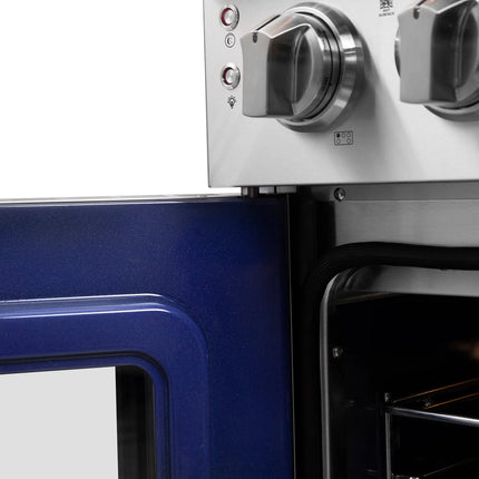 Forno Massimo 36-Inch Freestanding French Door Electric Range, True Convection Oven FORNO