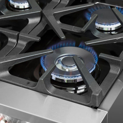 Forno Massimo 60-Inch Freestanding Dual Fuel Range, 10 Burners, Double Convection Ovens FORNO