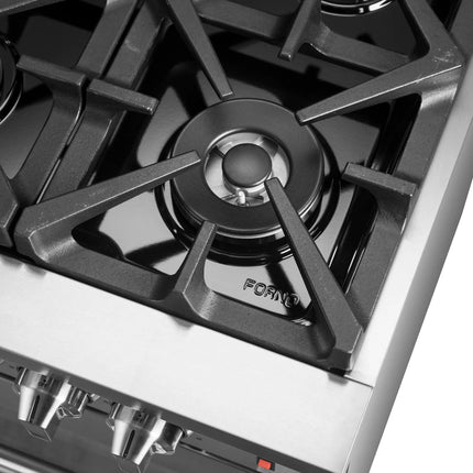Forno Massimo 60-Inch Freestanding Dual Fuel Range, 10 Burners, Double Convection Ovens FORNO