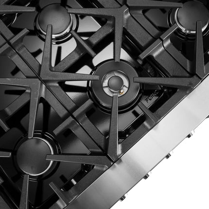 Forno Massimo 60-Inch Freestanding Dual Fuel Range, 10 Burners, Double Convection Ovens FORNO
