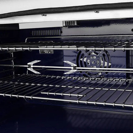 Forno Capriasca 48-Inch Freestanding Dual Fuel Range, 8 Burners, True Convection Oven FORNO